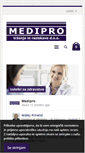 Mobile Screenshot of medipro.si